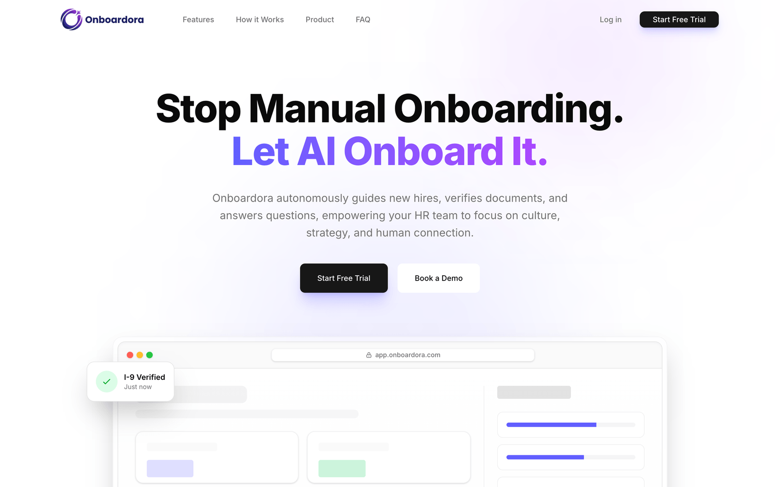 Onboardora AI employee onboarding platform built by Micro IT Industry