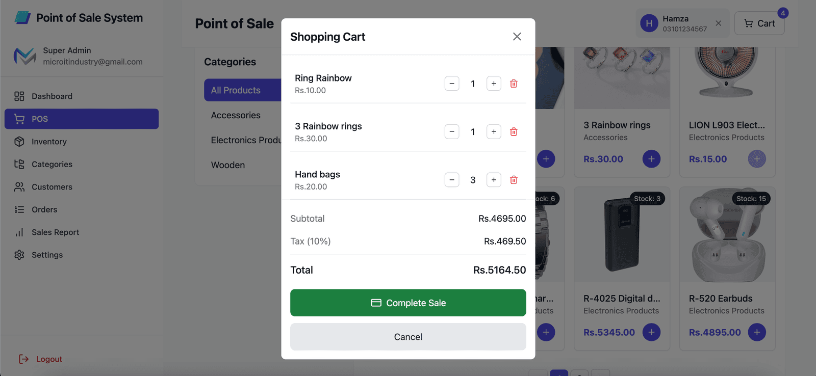 Modern Point of Sale System - Image 3