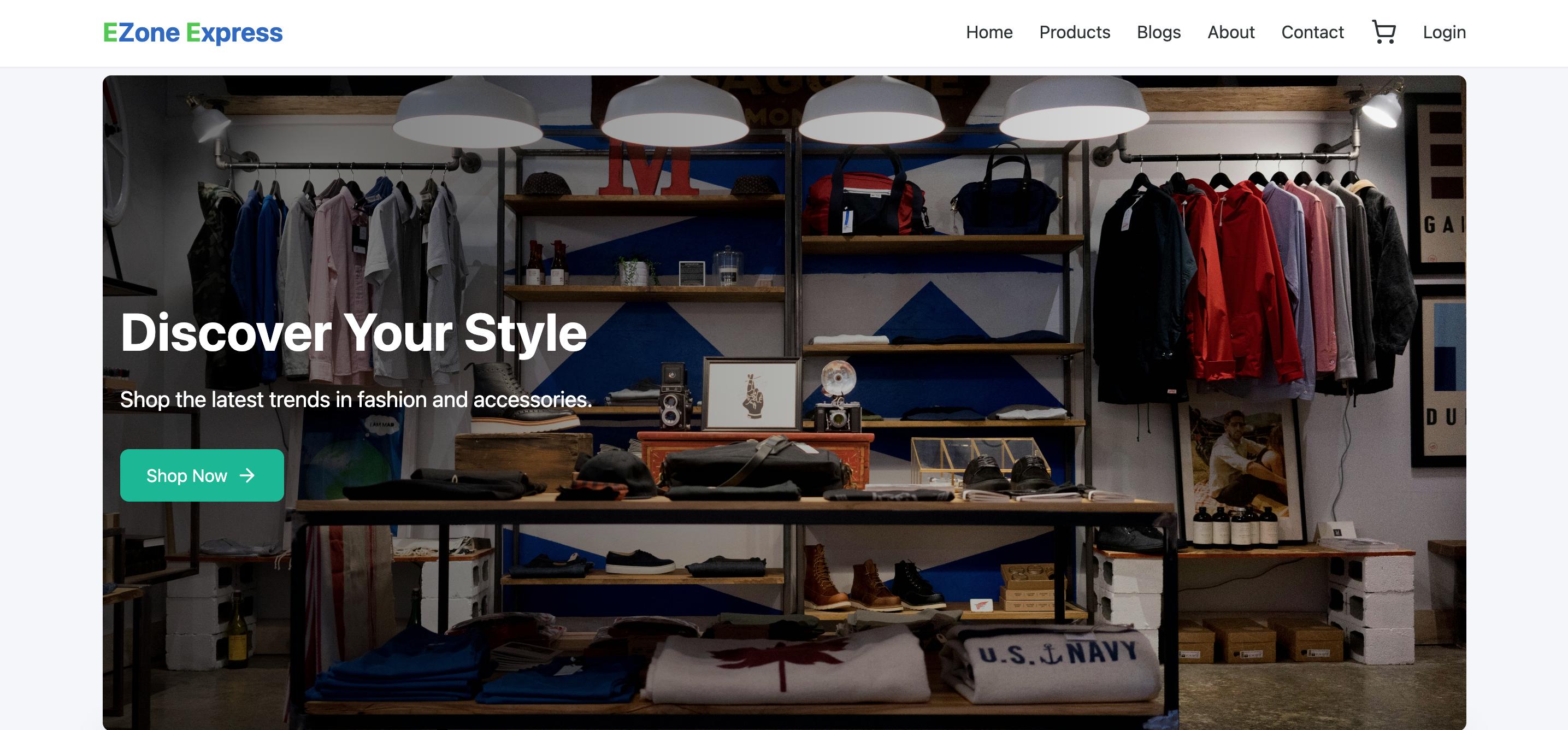 EZone Express E-Commerce Platform