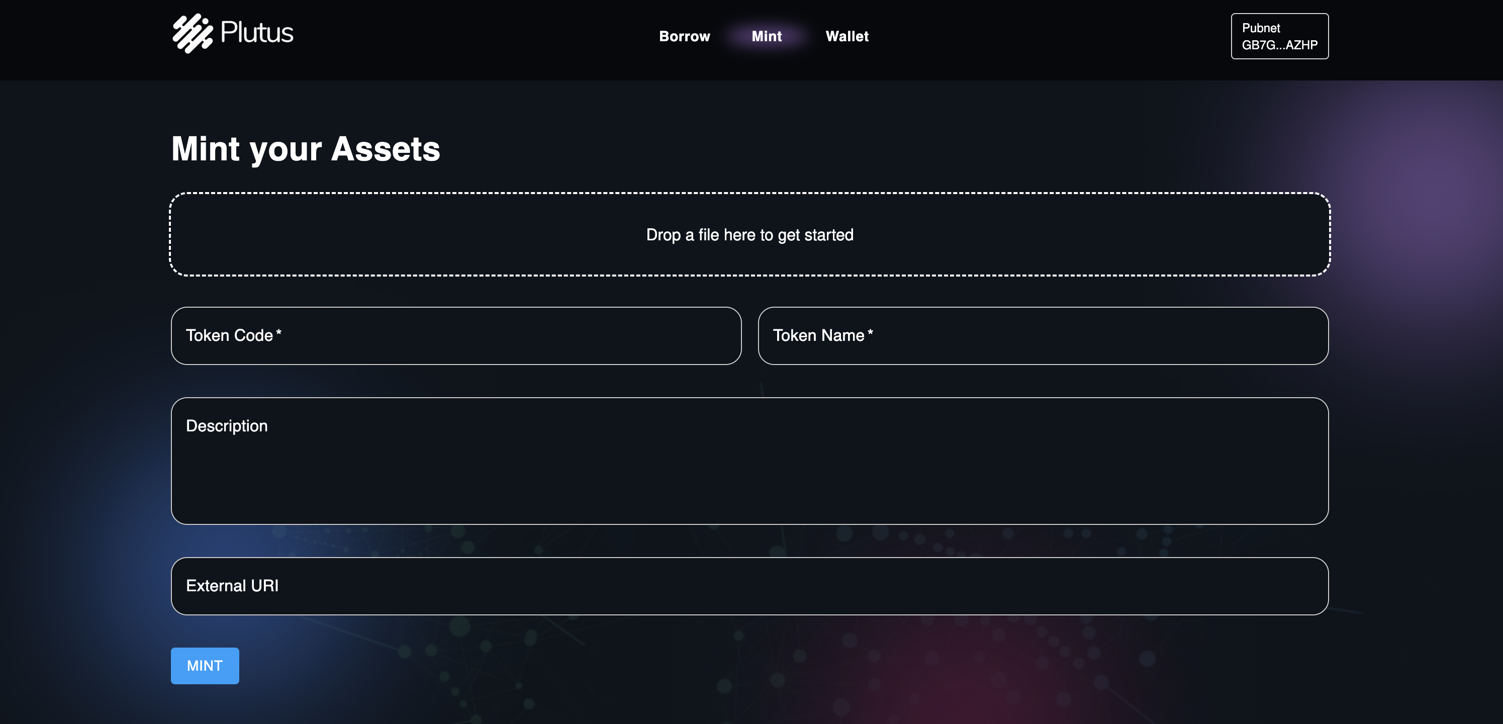 Plutus - Mint & Borrow on Stellar Blockchain